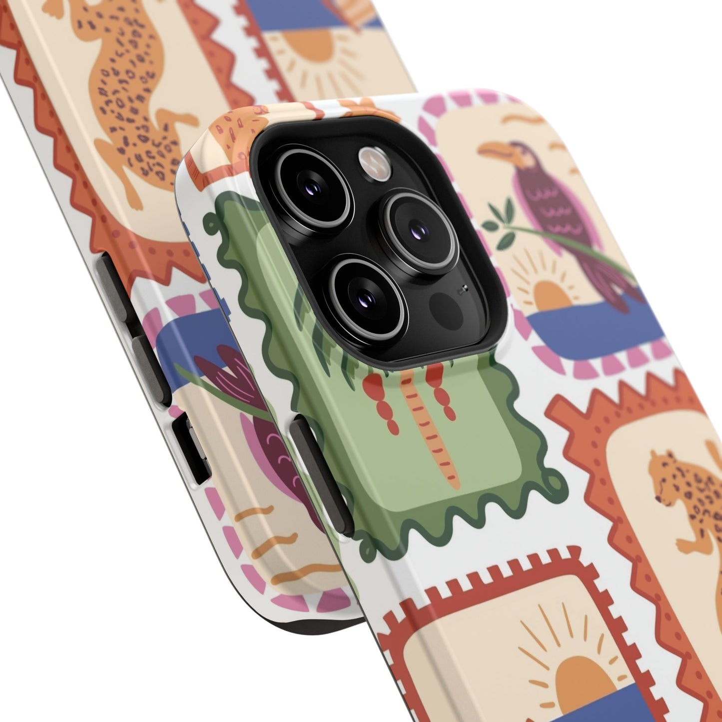 Tropical Print Phone Case for Apple