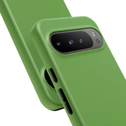 SOLID Matcha Moss Tough Phone Case for Google Pixel