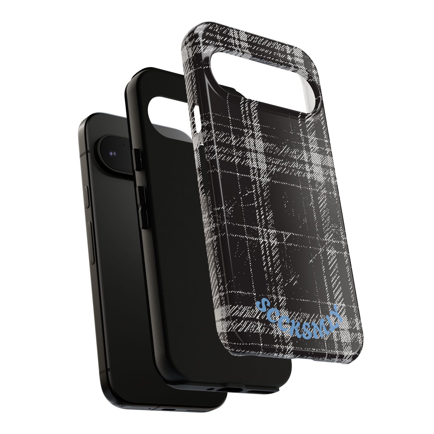 Smoky Grungy Plaid Phone Case for Google Pixel