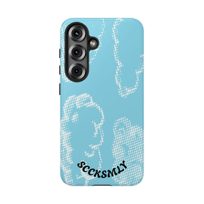 Comic Dot Sky Tough Phone Case for Samsung