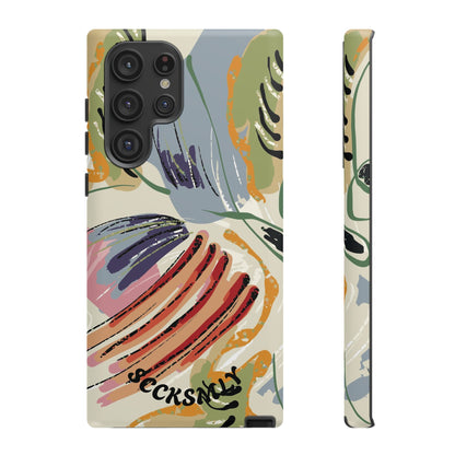 Botanical Strokes Palette Tough Phone Case for Samsung