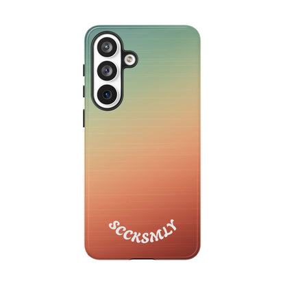 Warm Ombré Tough Phone Case for Samsung