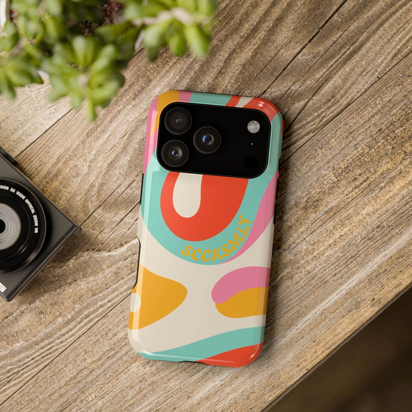 Psychodelic Acid Swirl Phone Case for Apple