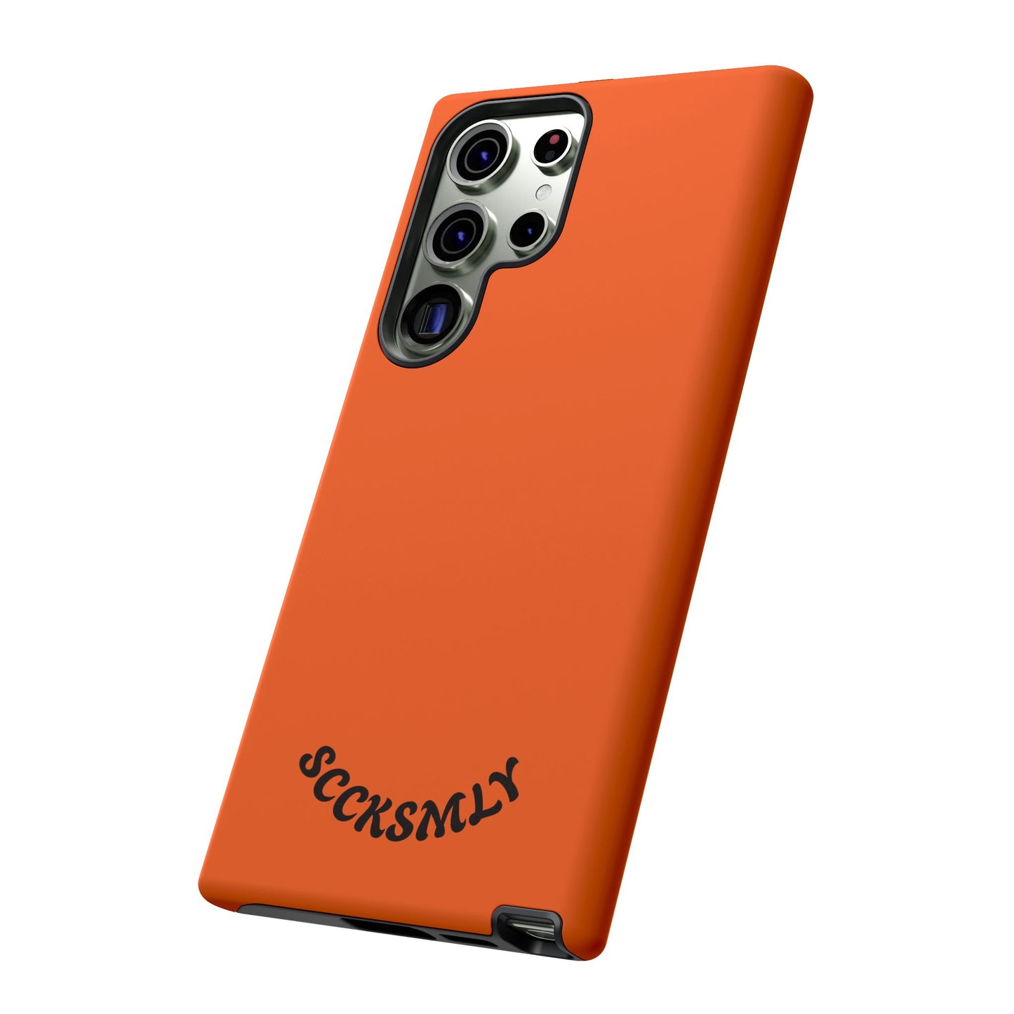 SOLID Tangerine Tough Case for Samsung