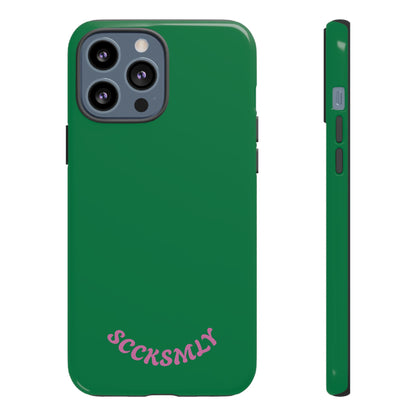 SOLID Garden Pink Tough Case for Apple