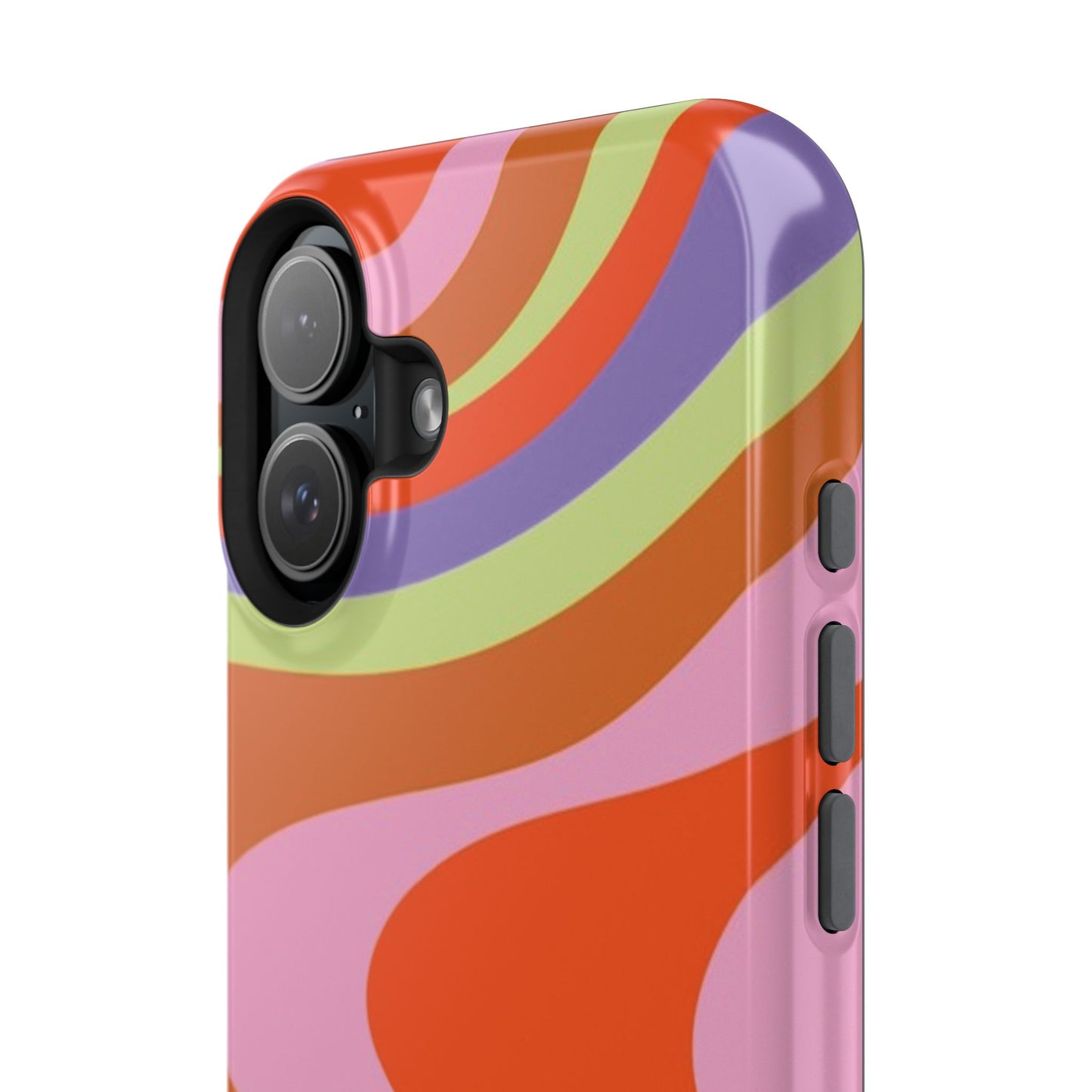 Curvy Swirl Phone Case for Apple