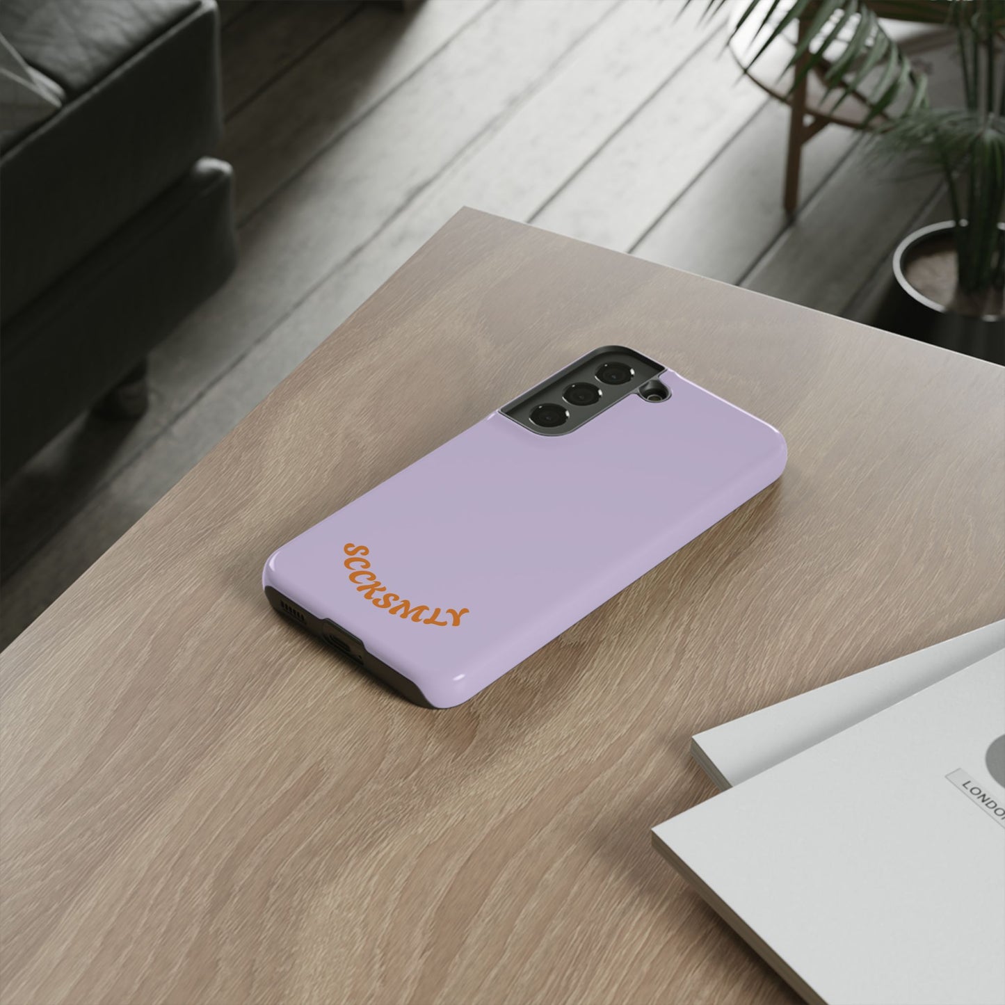 SOLID Lavender Mist Tough Case for Samsung