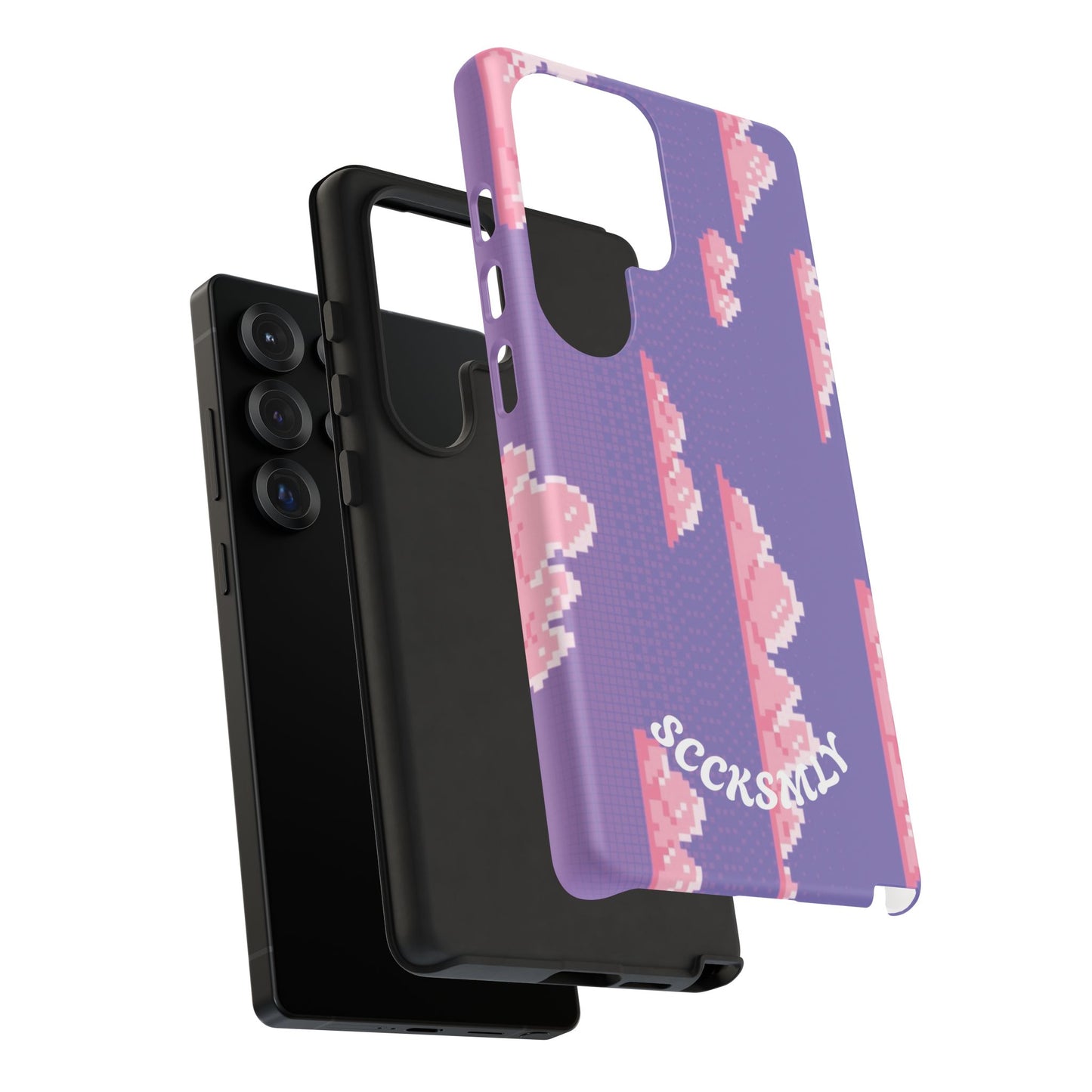 Purple Cotton Candy Sky Tough Phone Case for Samsung