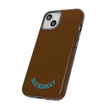 SOLID Chocolate Coco Tough Case for Apple
