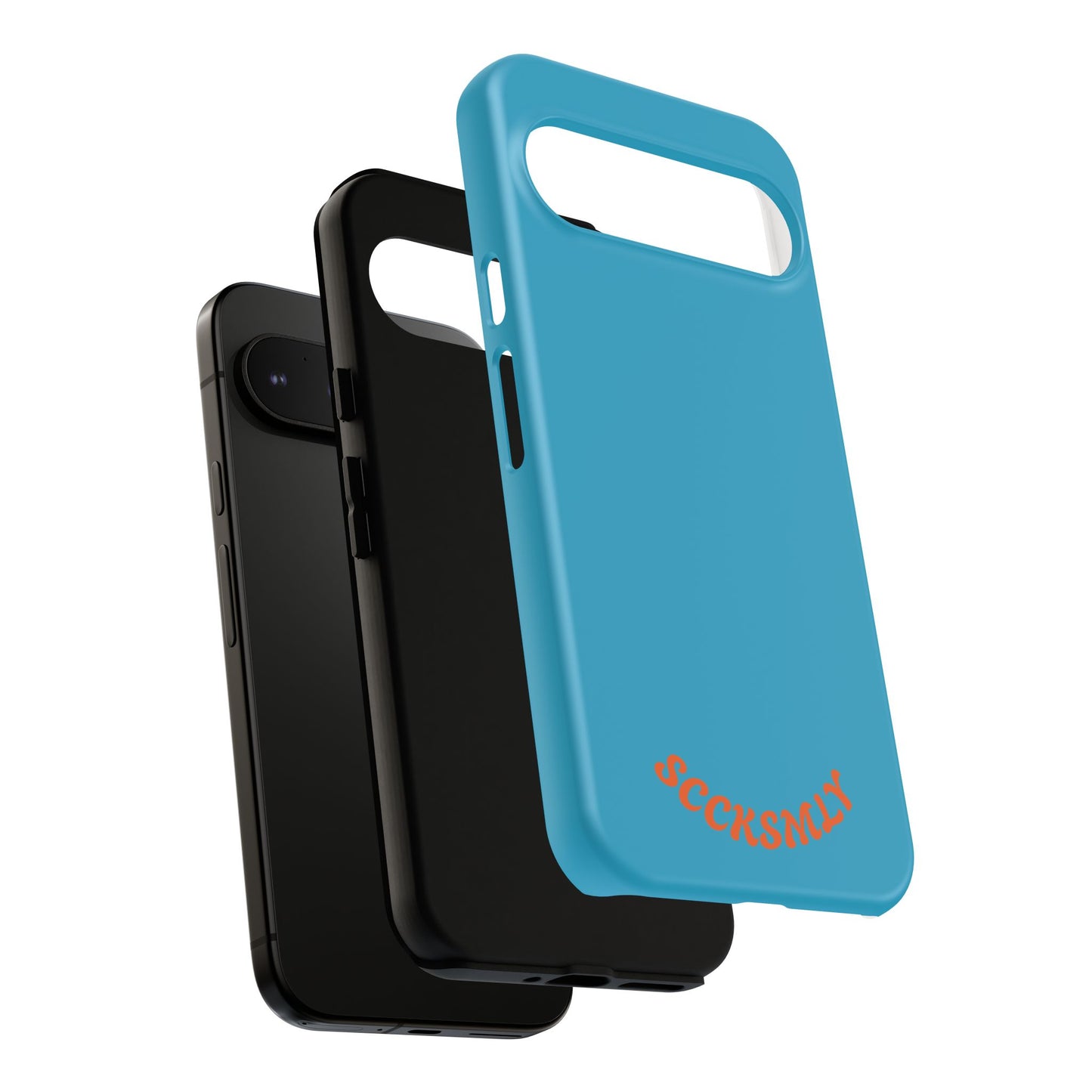 SOLID Blue Spook Tough Case for Google Pixel