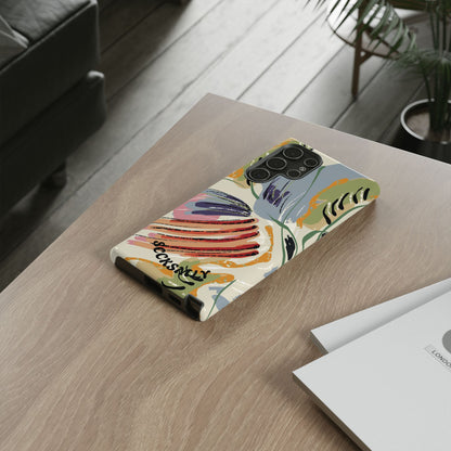 Botanical Strokes Palette Tough Phone Case for Samsung