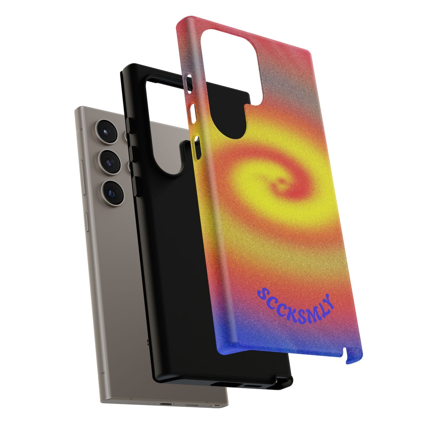 Toxic Spiral Tough Phone Case for Samsung