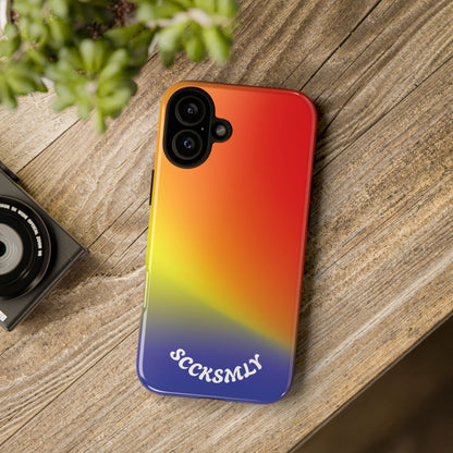 Volcanic Rain Tough Phone Case for Apple