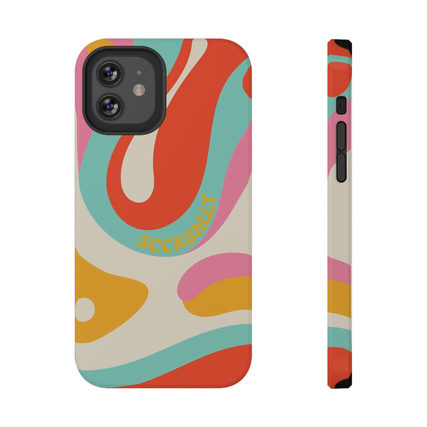Psychodelic Acid Swirl Phone Case for Apple