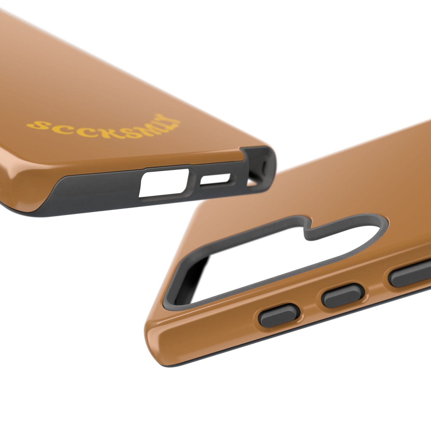 SOLID Spice Caramel Tough Case for Samsung