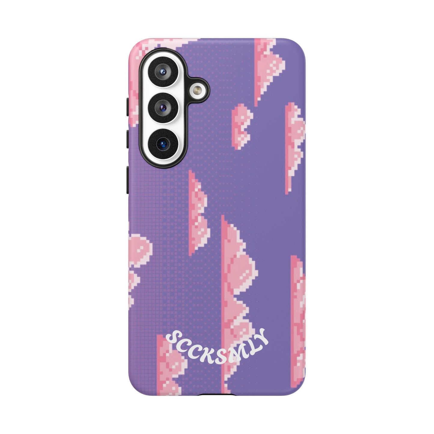 Purple Cotton Candy Sky Tough Phone Case for Samsung
