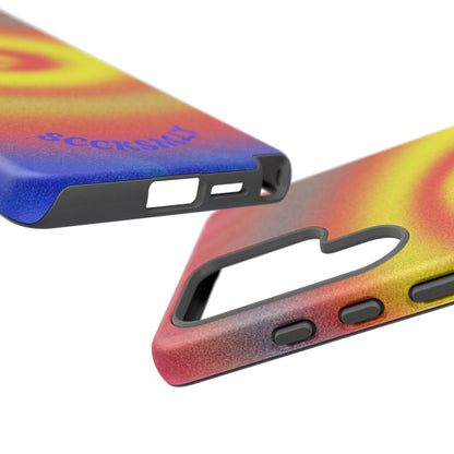 Toxic Spiral Tough Phone Case for Samsung