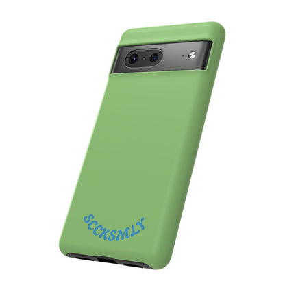 SOLID Sour Lime Tough Case for Google Pixel