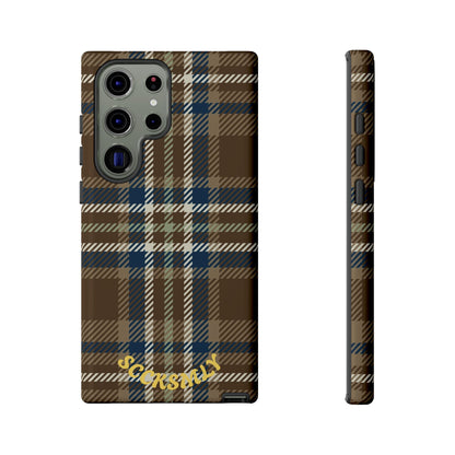 Earth and Sky Plaid Phone Case for Samsung