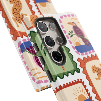 Tropical Print Phone Case for Samsung