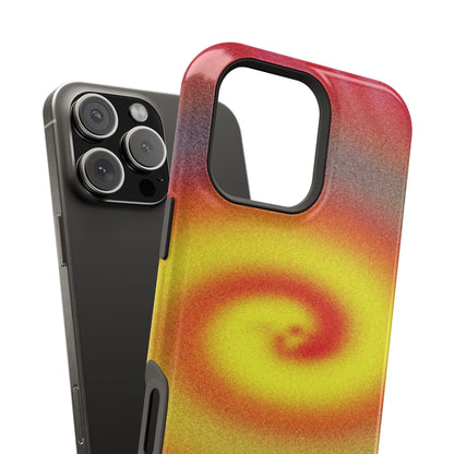 Toxic Spiral Tough Phone Case for Apple