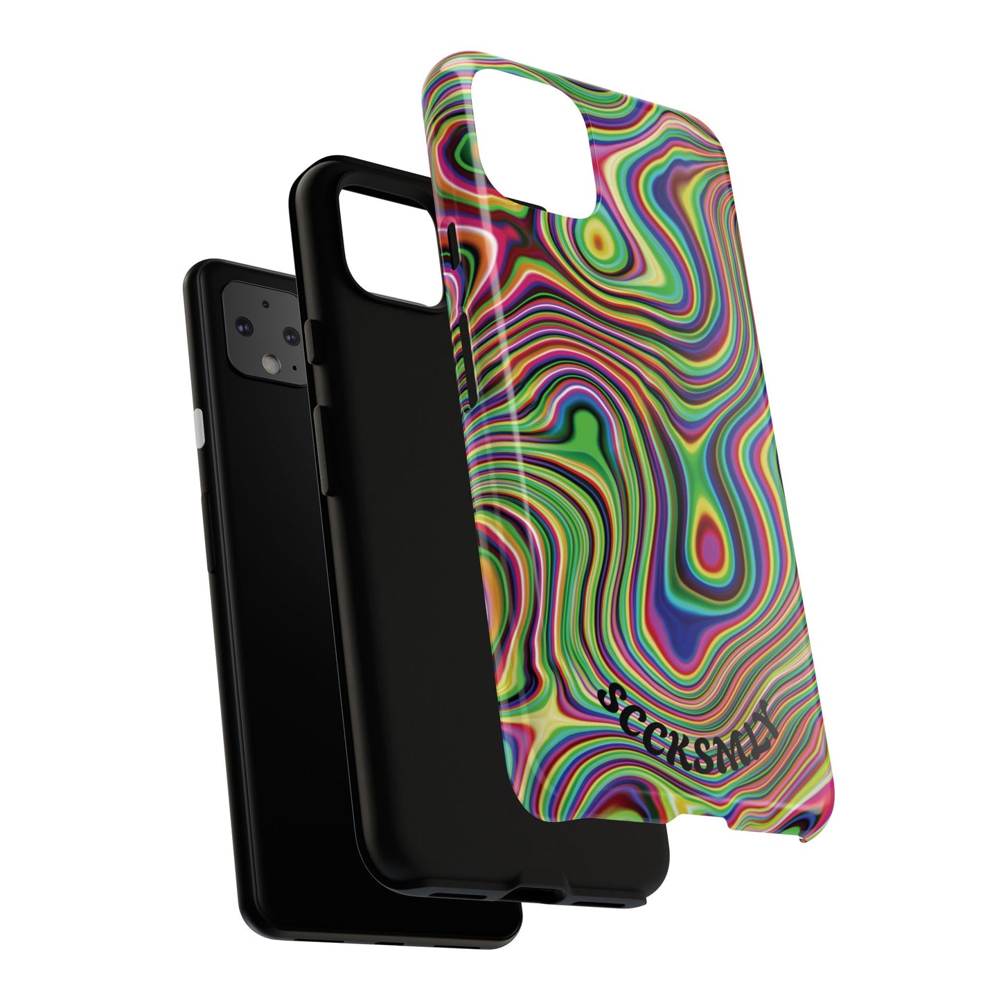 Acid Swirl Phone Case for Google Pixel