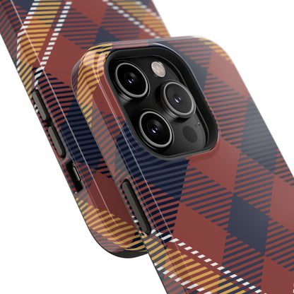 Harvest Tartan Phone Case for Apple