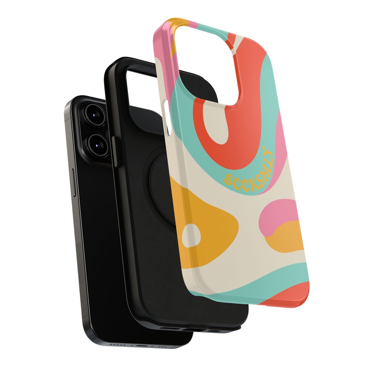 Psychodelic Acid Swirl Phone Case for Apple