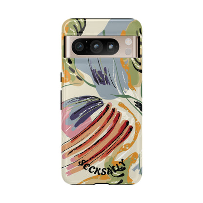 Botanical Strokes Palette Tough Phone Case for Google Pixel