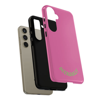 SOLID Sweet Static Pink Tough Case for Samsung