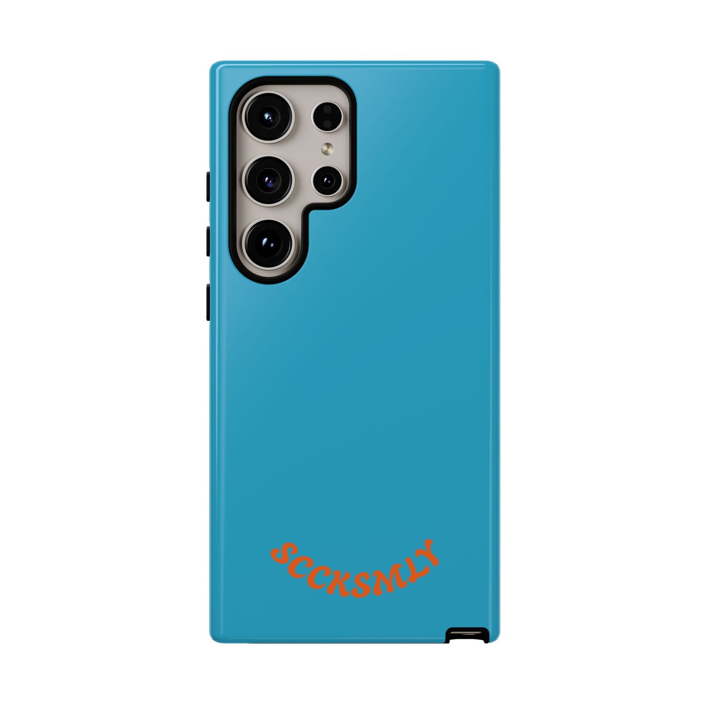SOLID Blue Spook Tough Case for Samsung