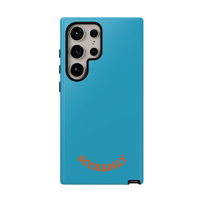 SOLID Blue Spook Tough Case for Samsung