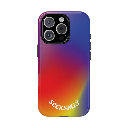 Liquid Dusk Tough Phone Case for Apple