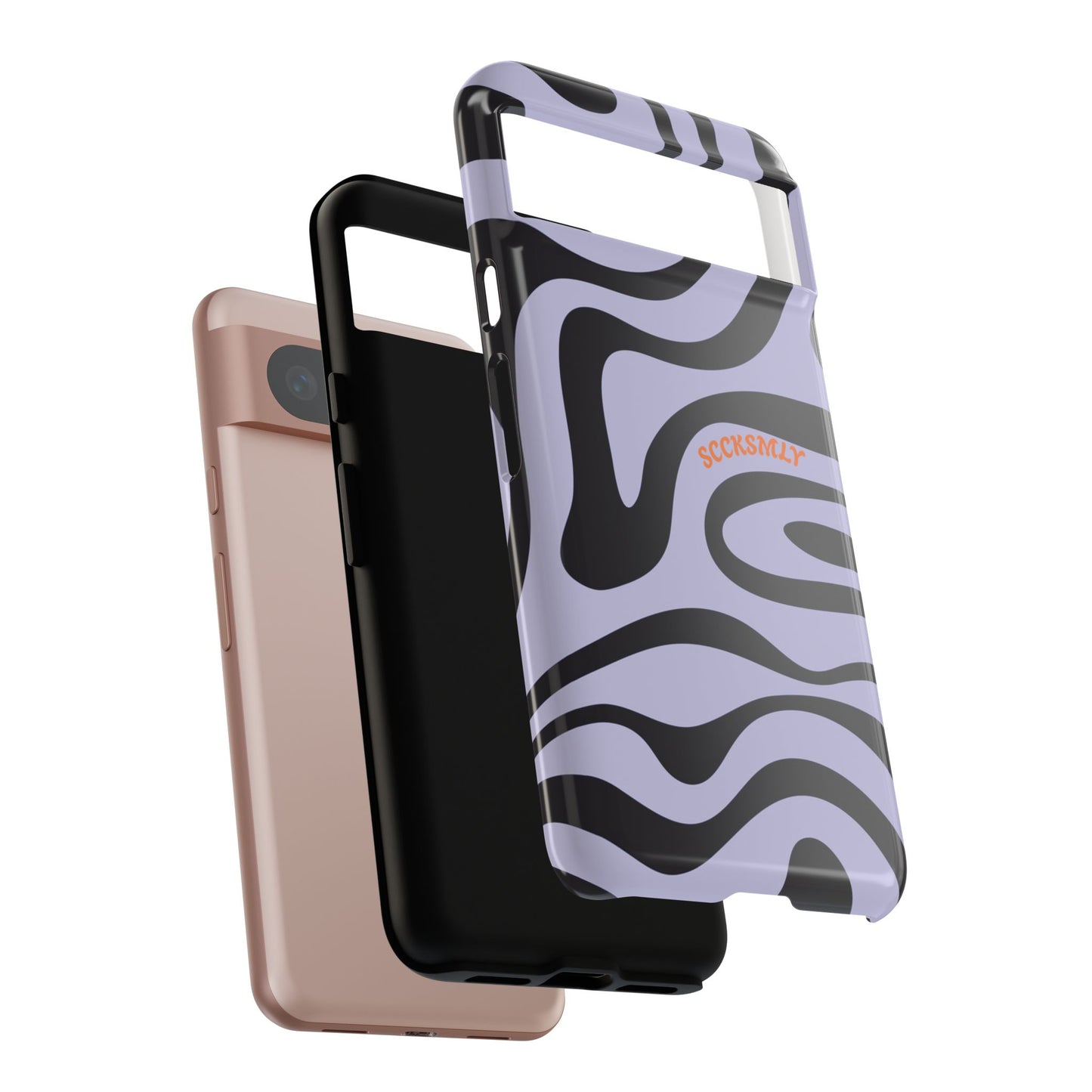 Purple Swirl Phone Case for Google Pixel