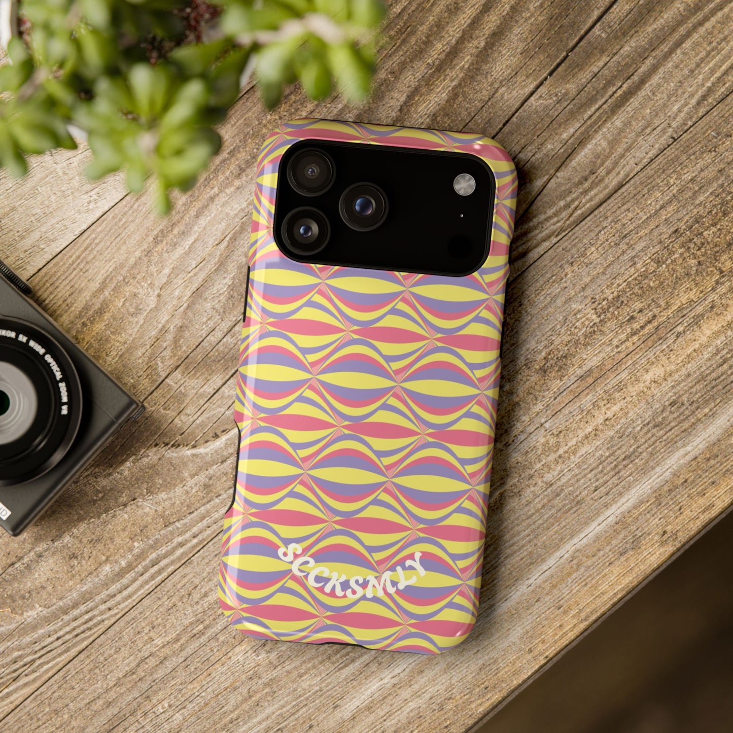 Electric Orbit Tough Phone Case for Apple