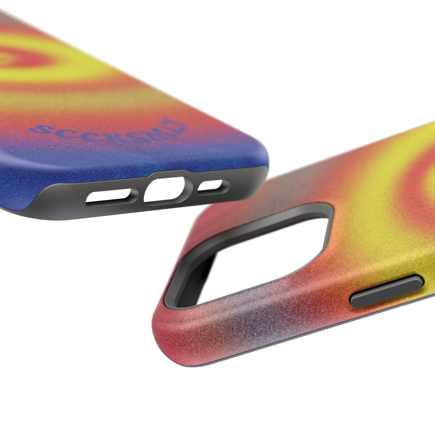 Toxic Spiral Tough Phone Case for Apple