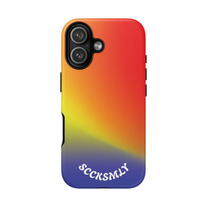 Volcanic Rain Tough Phone Case for Apple