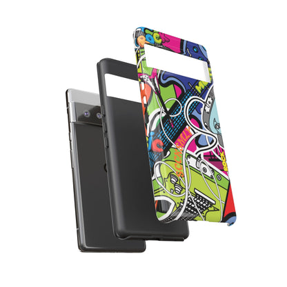 KaleidoWoah Tough Phone Case for Google Pixel