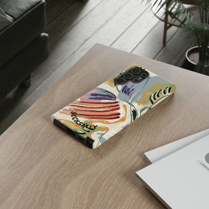 Botanical Strokes Palette Tough Phone Case for Samsung