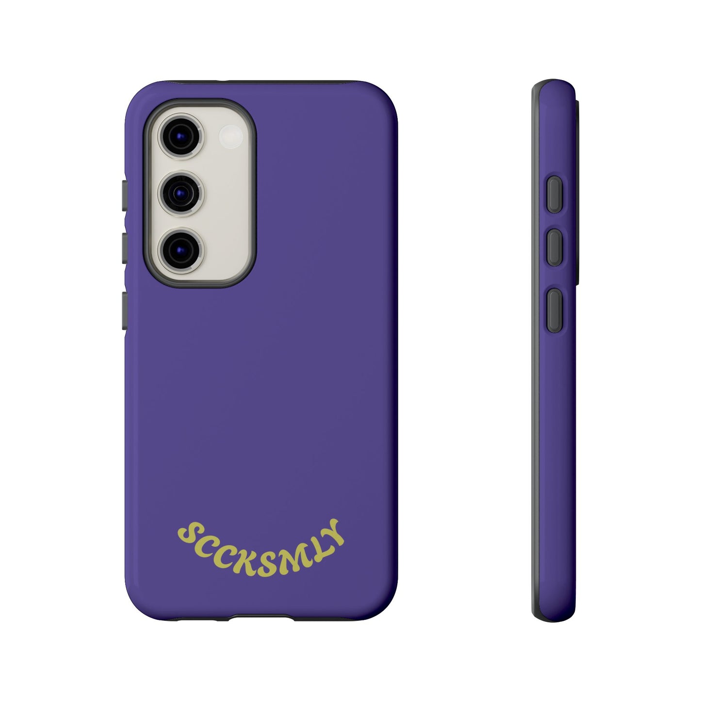 SOLID Dreamy Dusk Purple Tough Case for Samsung
