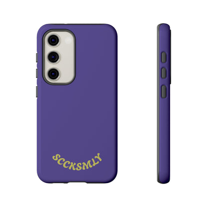 SOLID Dreamy Dusk Purple Tough Case for Samsung