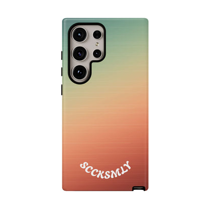 Warm Ombré Tough Phone Case for Samsung