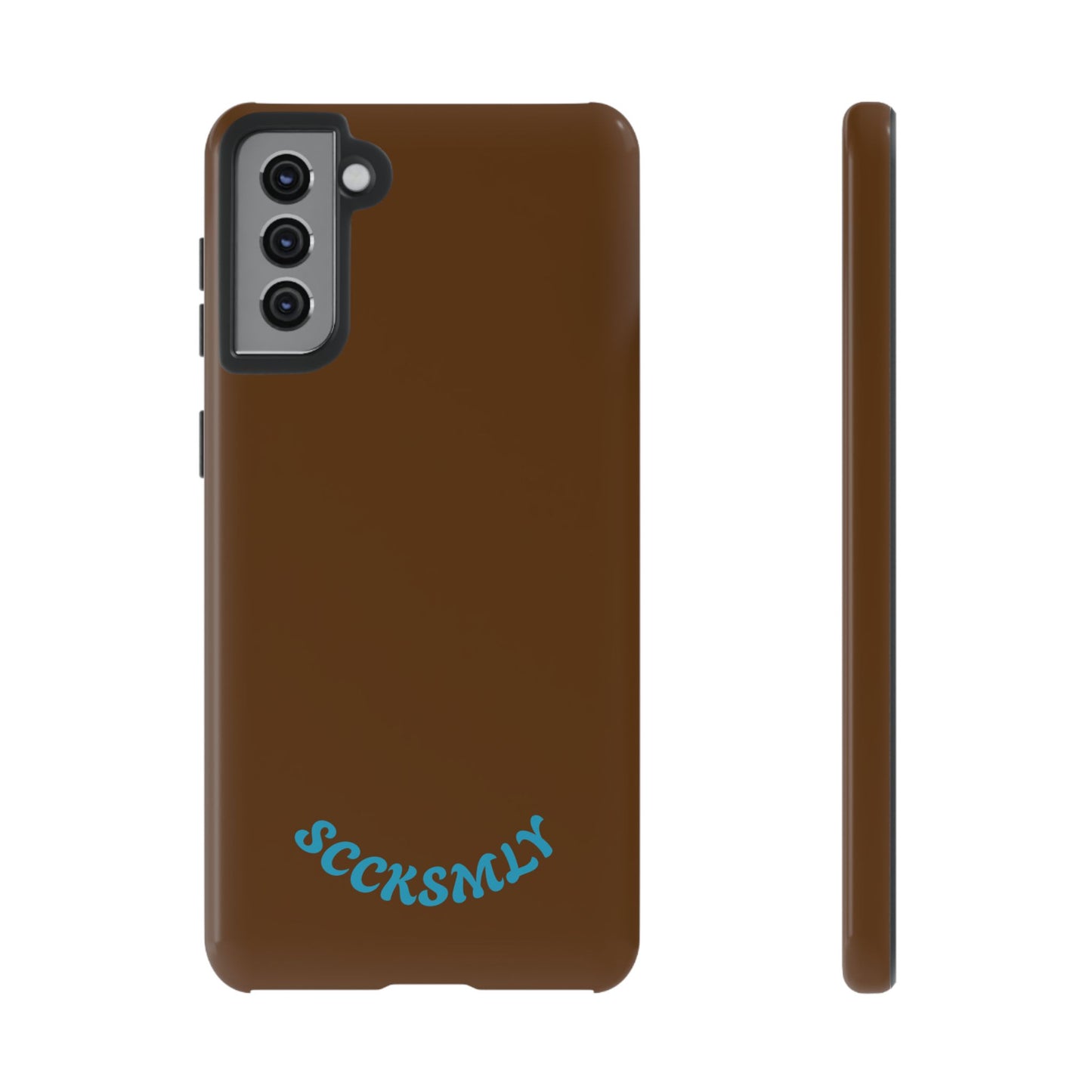 SOLID Chocolate Coco Tough Case for Samsung