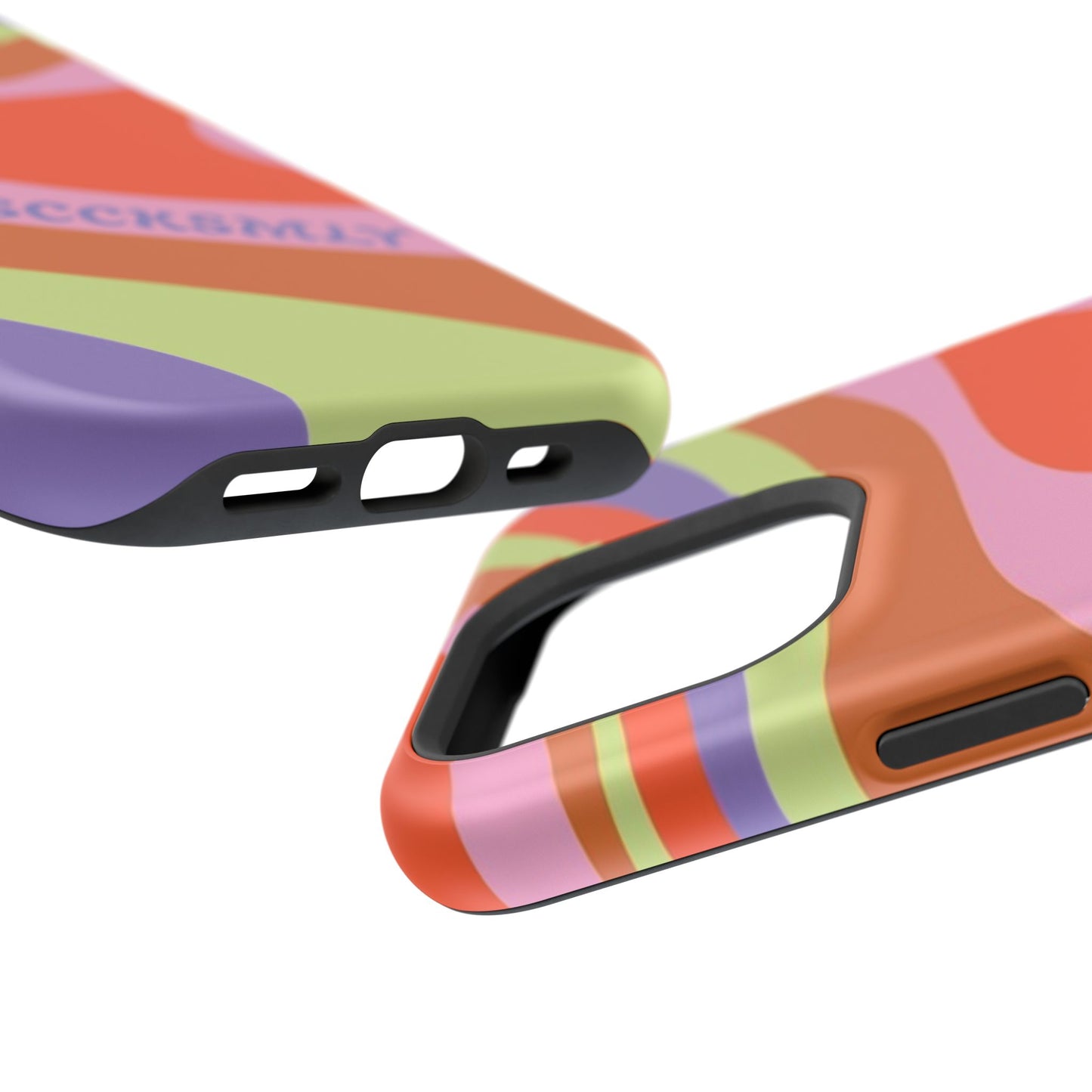 Curvy Swirl Phone Case for "IOS or Apple"