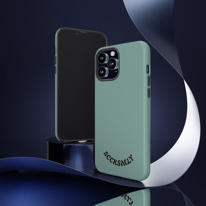 SOLID Fudge Mint Crunch Tough Phone Case for Apple
