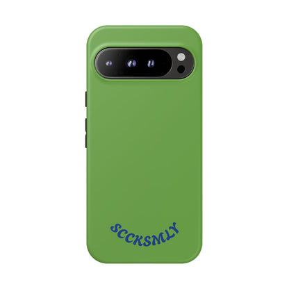 SOLID Matcha Moss Tough Phone Case for Google Pixel