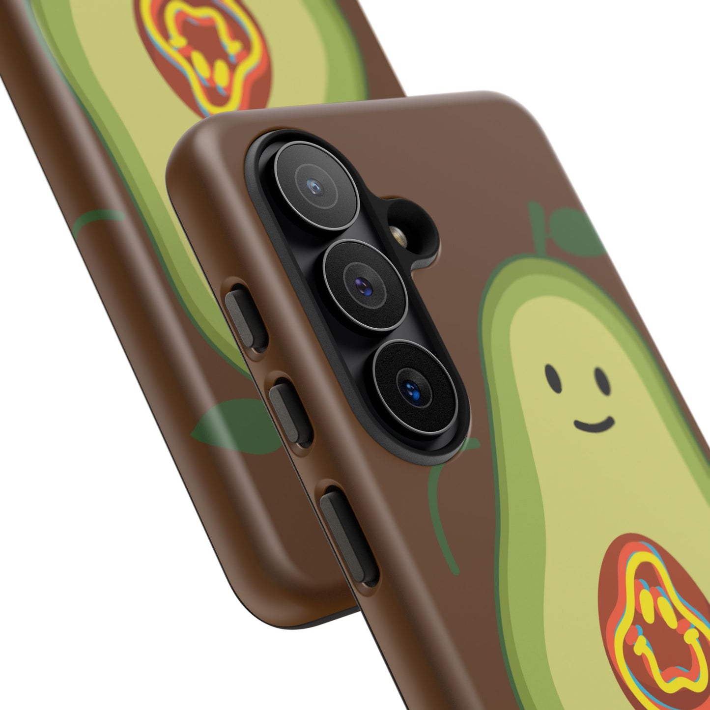 Playful Vegan Avocado Phone Case for Samsung