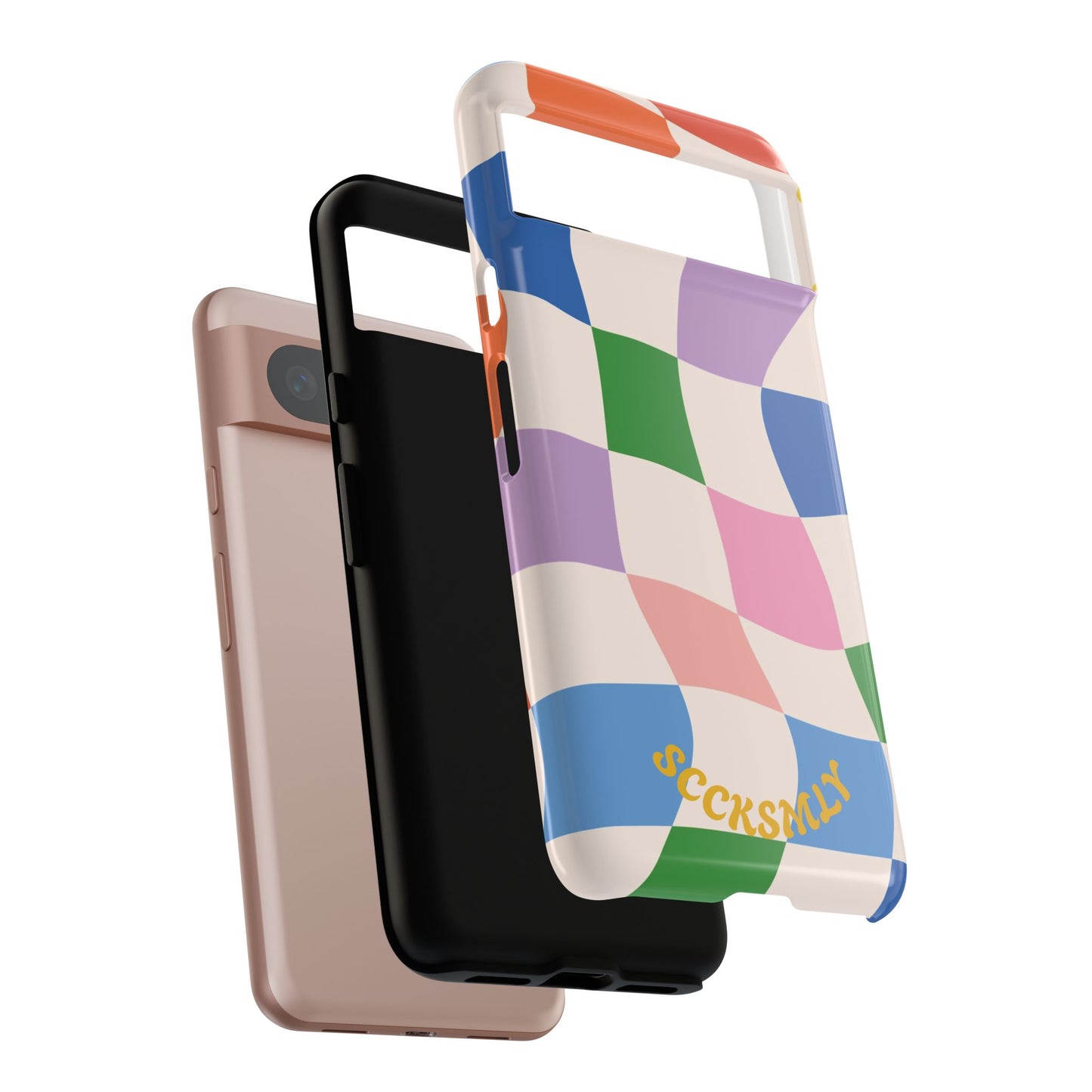 Checker Flicker Phone Case for Google Pixel