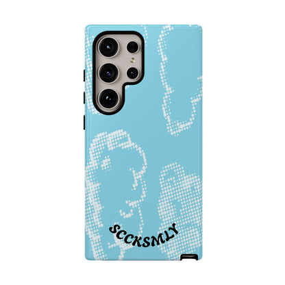 Comic Dot Sky Tough Phone Case for Samsung