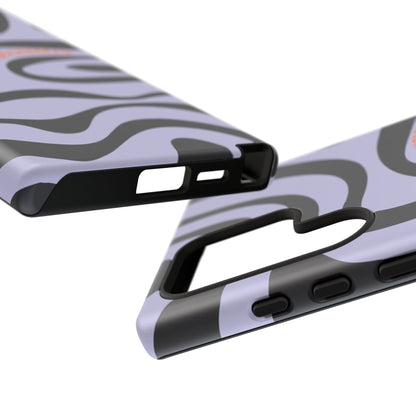 Purple Swirl Phone Case for Samsung